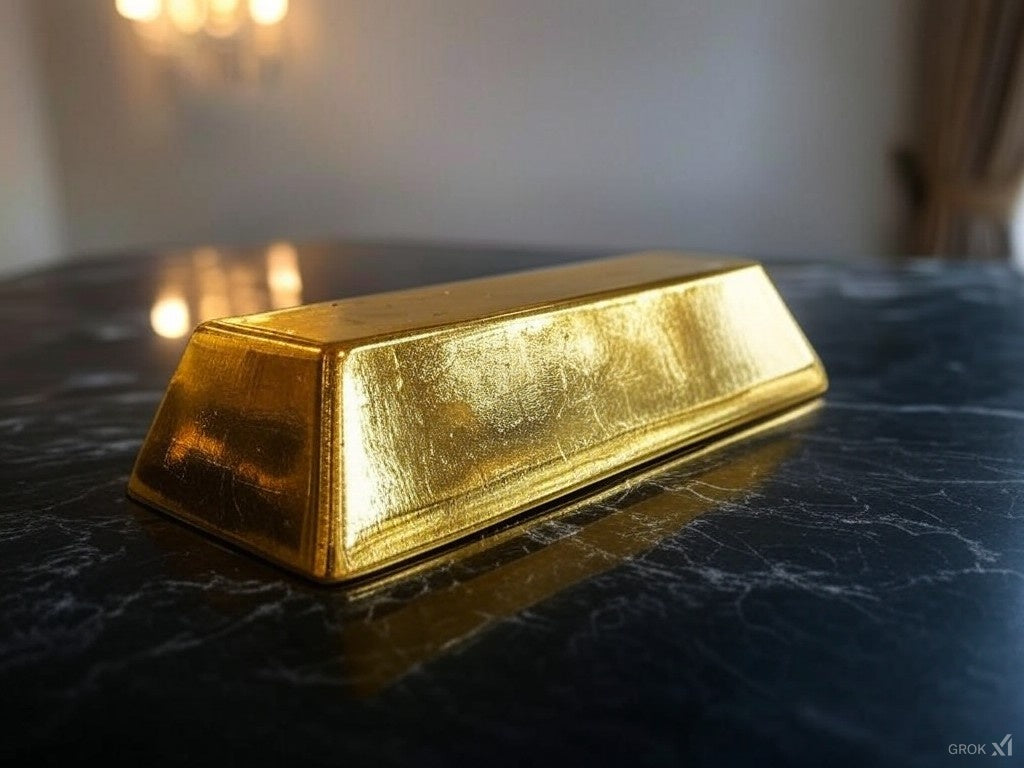 lingote de oro