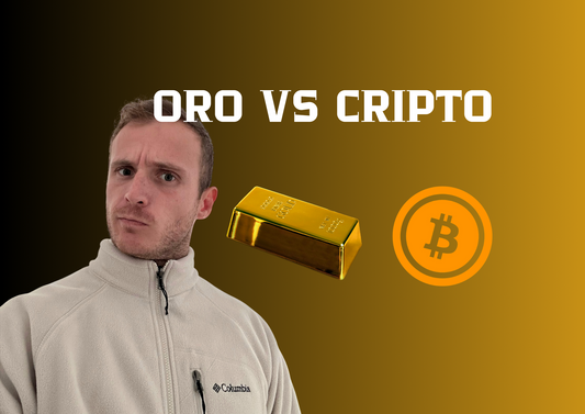 Diferencias entre invertir en oro y en criptomonedas