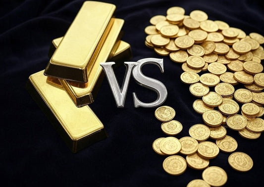 ¿Invertir en lingotes de oro o en monedas?¿Cuál es la mejor opción?