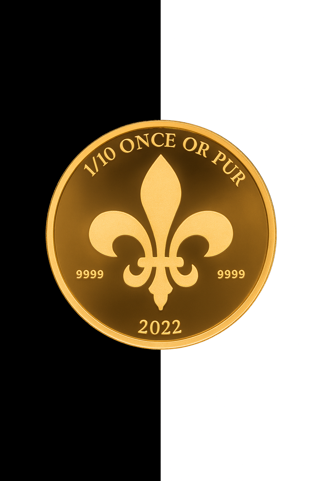 Moneda de oro de 1/10 oz León de Sempsa