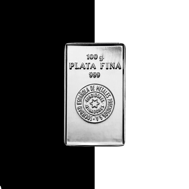 Lingote de Plata 100g Sempsa