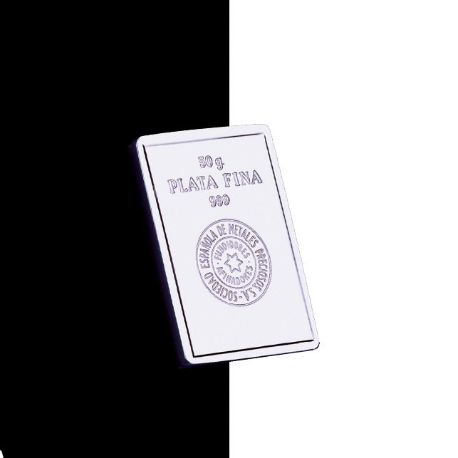 Lingote de Plata 50g Sempsa