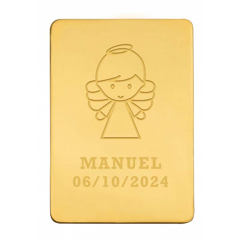 Lingote Angelito 3 Personalizado