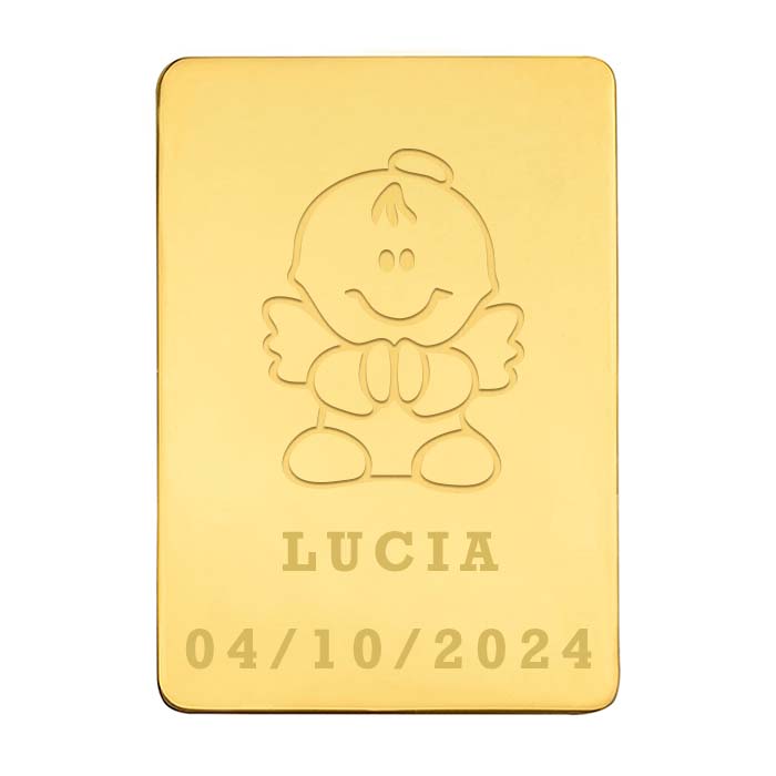 Lingote Angelito Personalizado