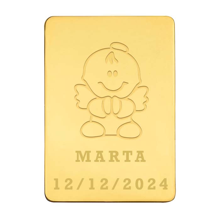 Lingote Angelito Personalizado