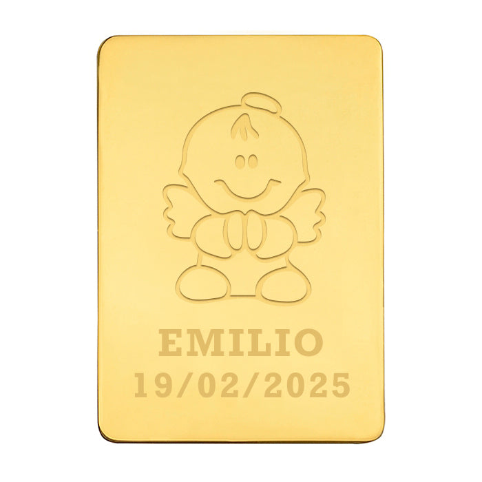 Lingote Angelito Personalizado