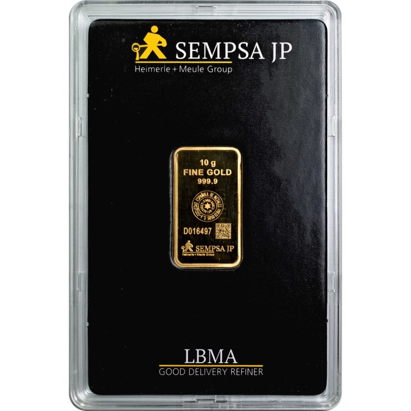 Lingote de Oro 10gr Sempsa