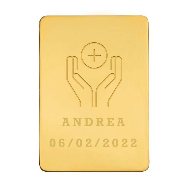 Lingote Comunión Personalizado