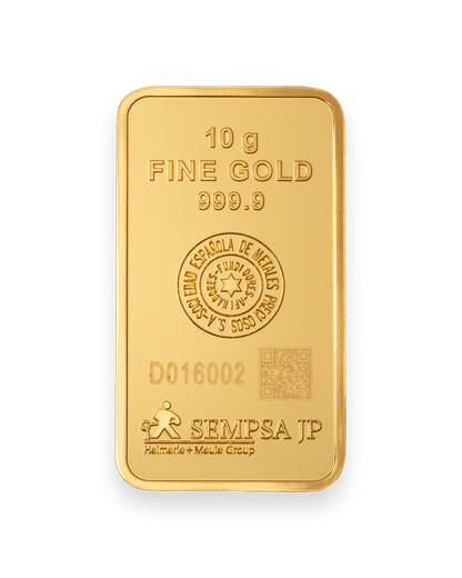 Lingote de Oro 10gr Sempsa