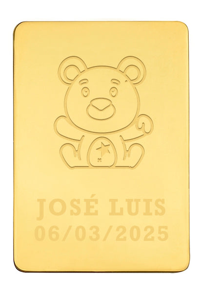 Lingote Osito Personalizado