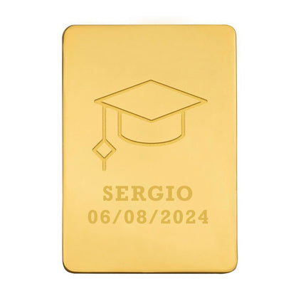 Lingote Graducación Personalizado