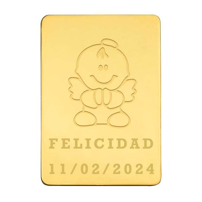 Lingote Angelito Personalizado