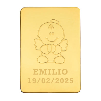 Lingote Angelito Personalizado