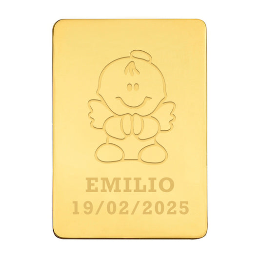 Lingote Angelito Personalizado