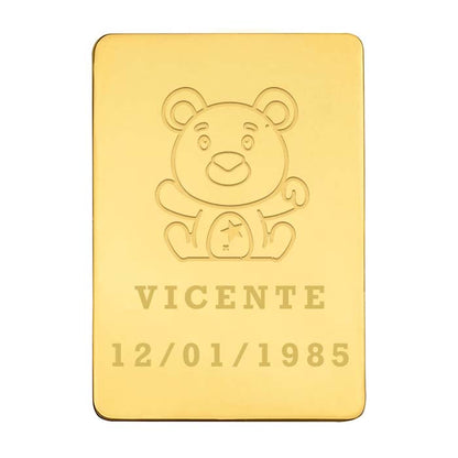 Lingote Osito Personalizado