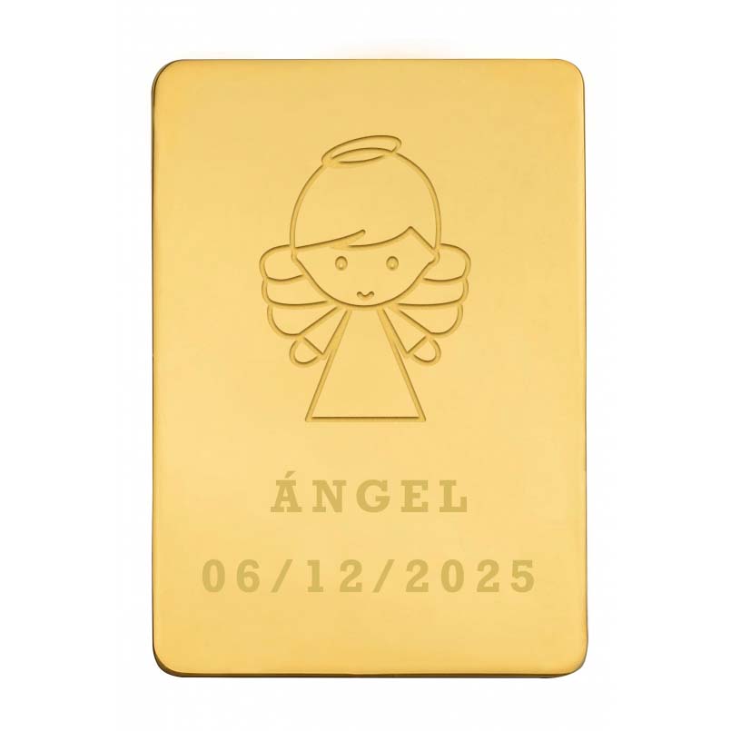 Lingote Angelito 3 Personalizado