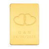 Lingote Corazones Personalizado