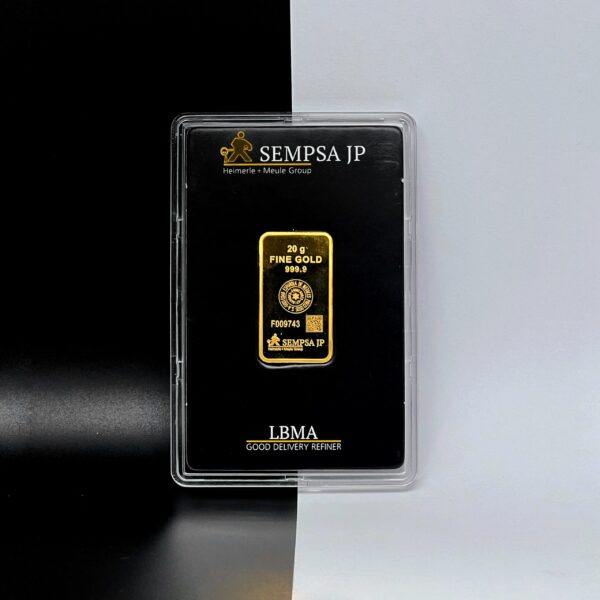 Lingote de Oro 20gr Sempsa