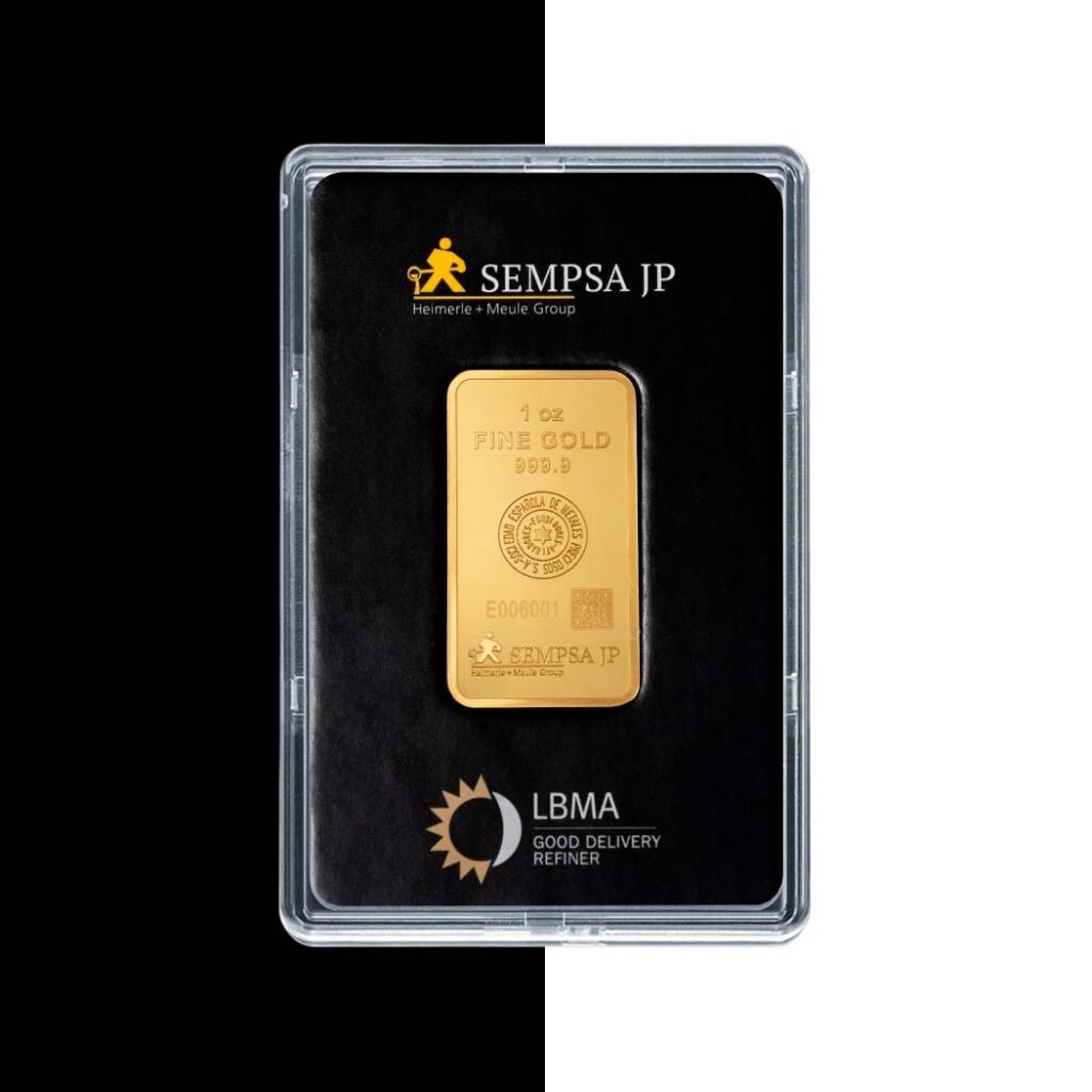 1OZ Lingote de Oro Sempsa
