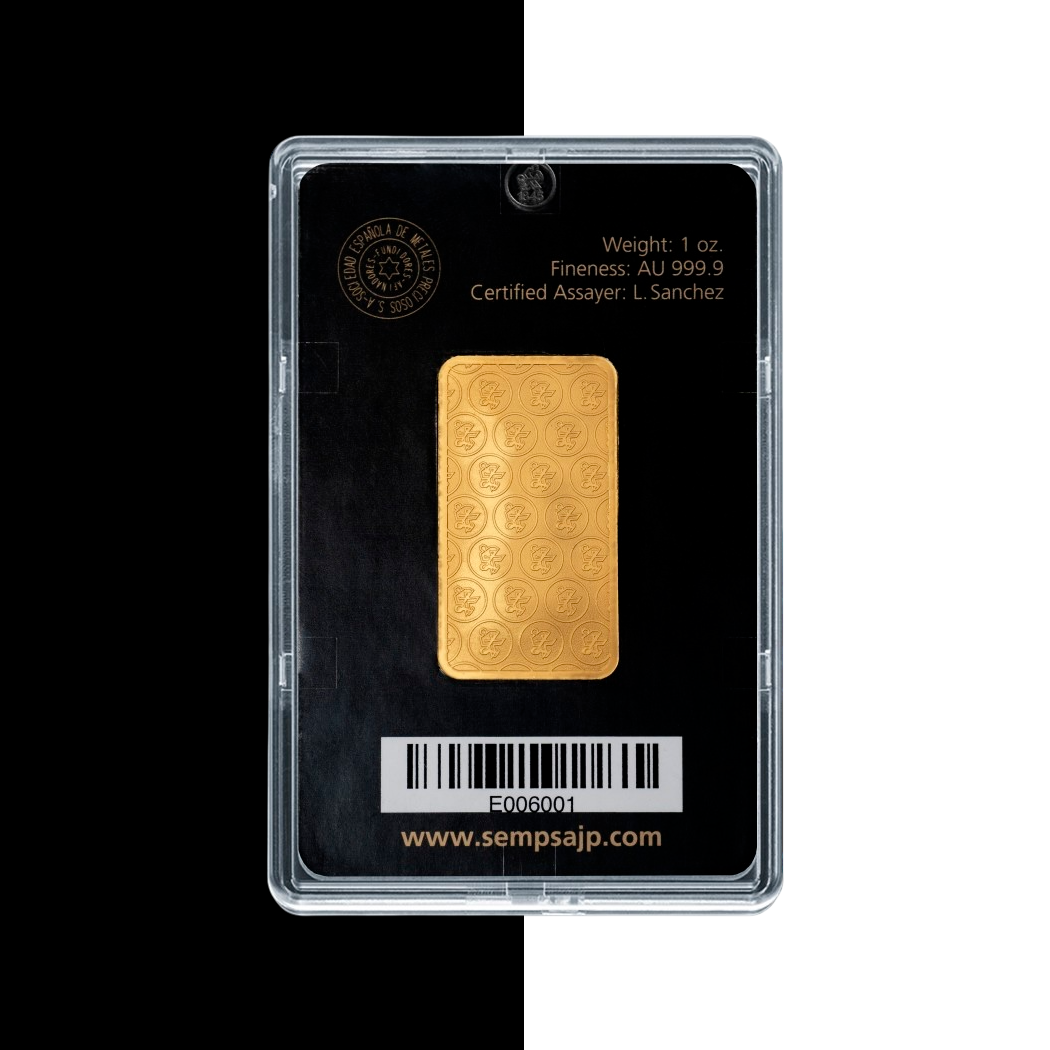 1OZ Lingote de Oro Sempsa