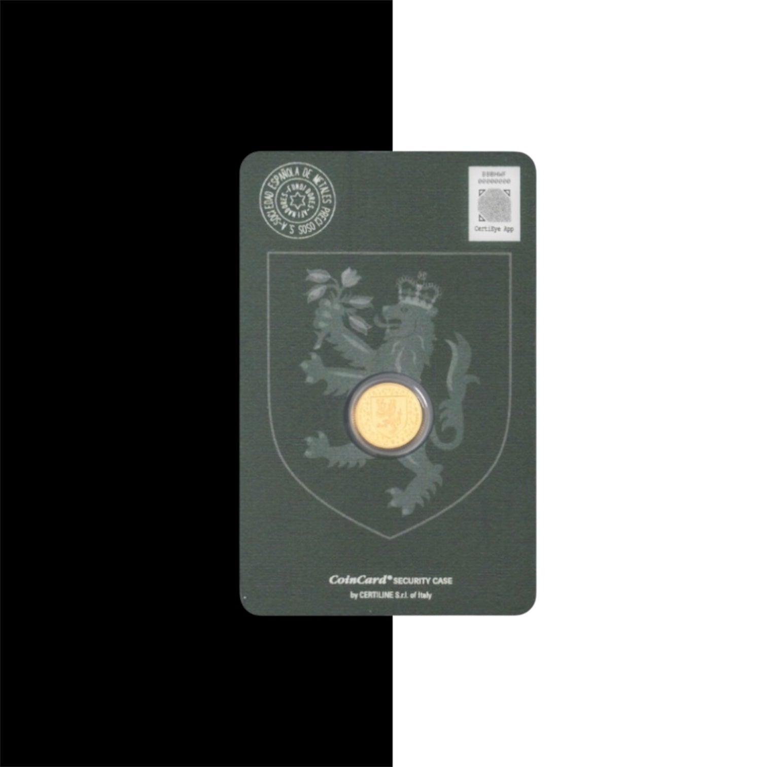 Moneda de oro de 1gr León de Sempsa