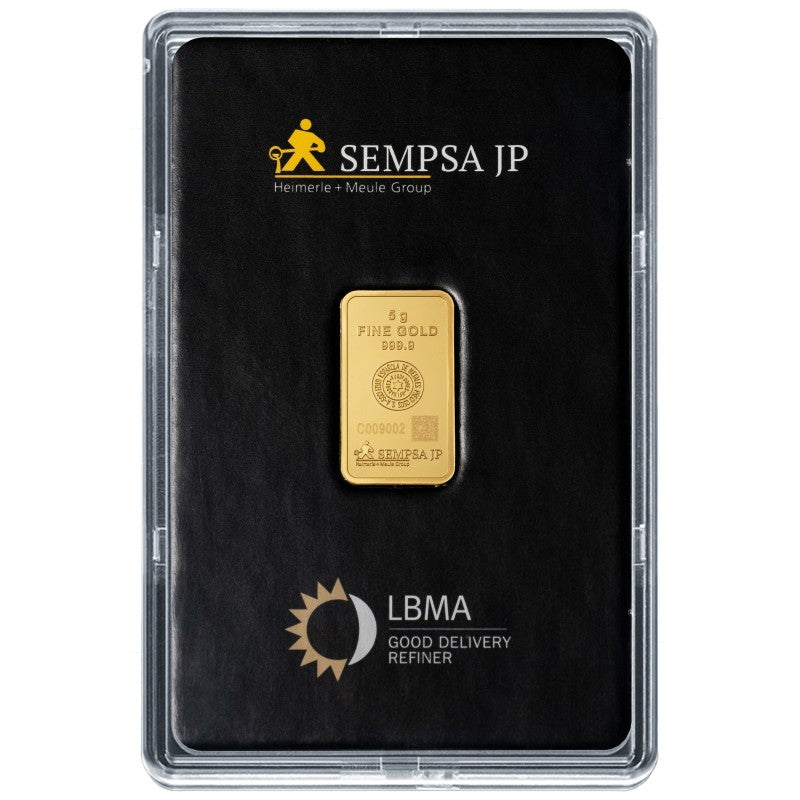 Lingote de Oro 5gr Sempsa