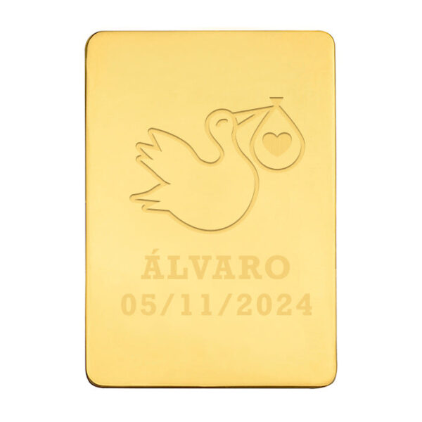 Lingote Cigüeña Personalizado